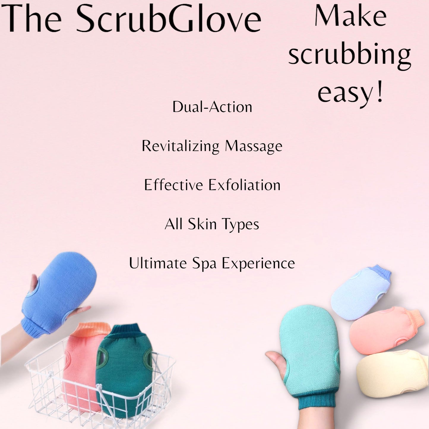 ScrubGlove - The one and only scrubbing glove you need