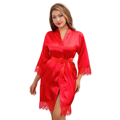 Women's Elegant Silk Robe