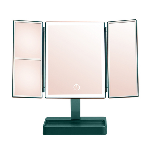 Dimmable Tri-fold Vanity Mirror