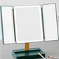 Dimmable Tri-fold Vanity Mirror