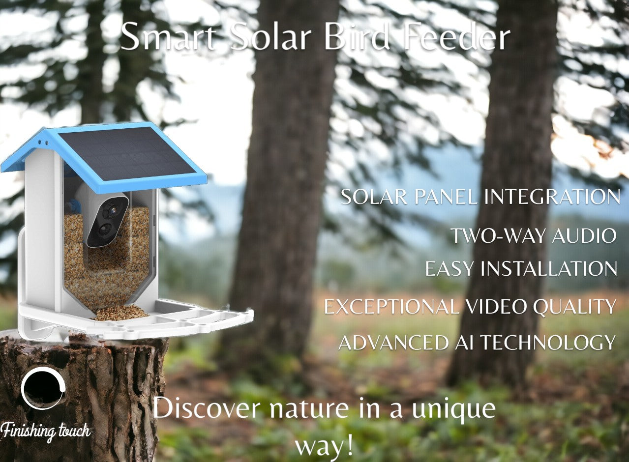 Smart Solar Bird Feeder