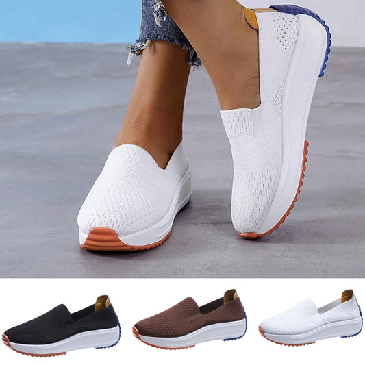 Orthocomfort - Wide women slip-on loafers