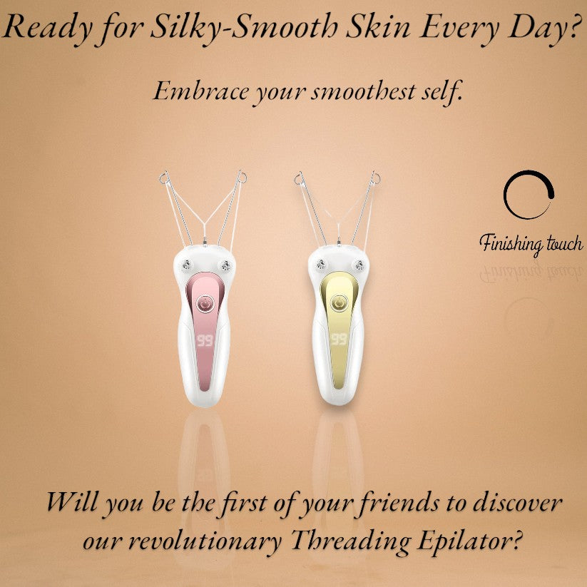 SmoothPro Epilator - Face&Body Threading epilator (With 2 FREE SmoothPro Cotton threads)