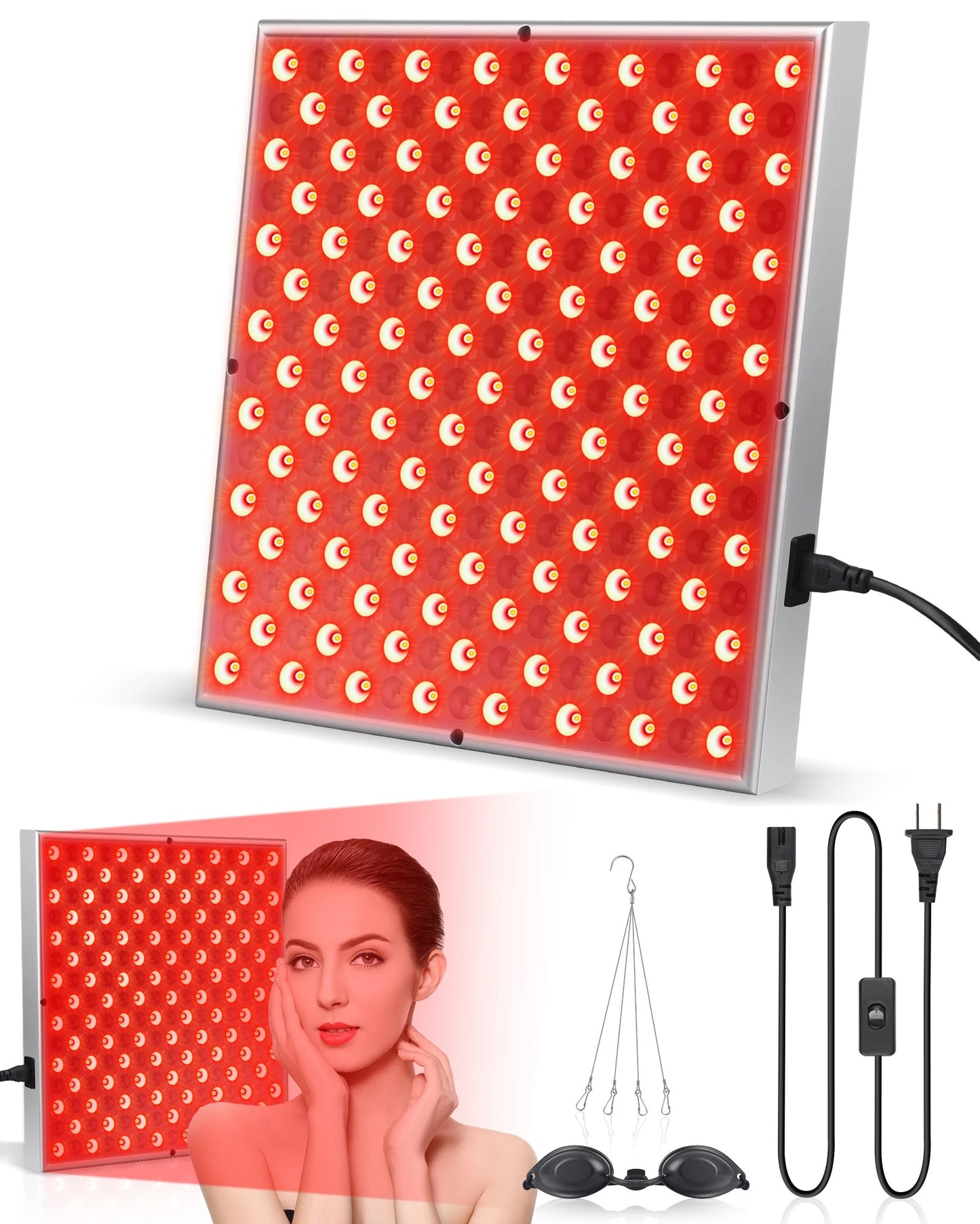 Red Light Therapy Panel Lamp