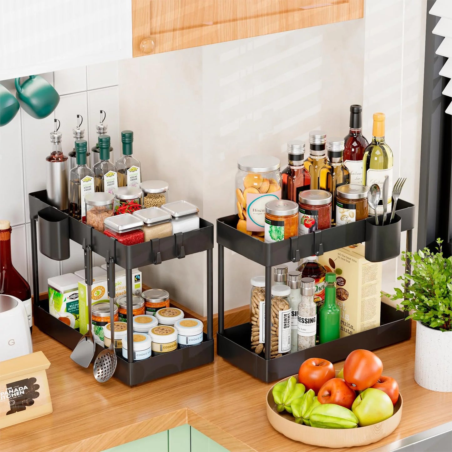 Under Sink Organizer & Storage Rack