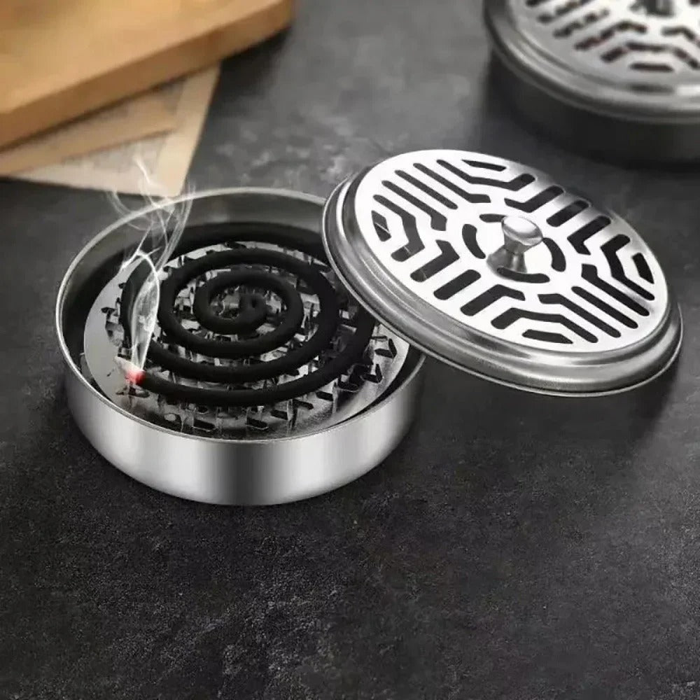 Mosquito Coil Holder With Cover