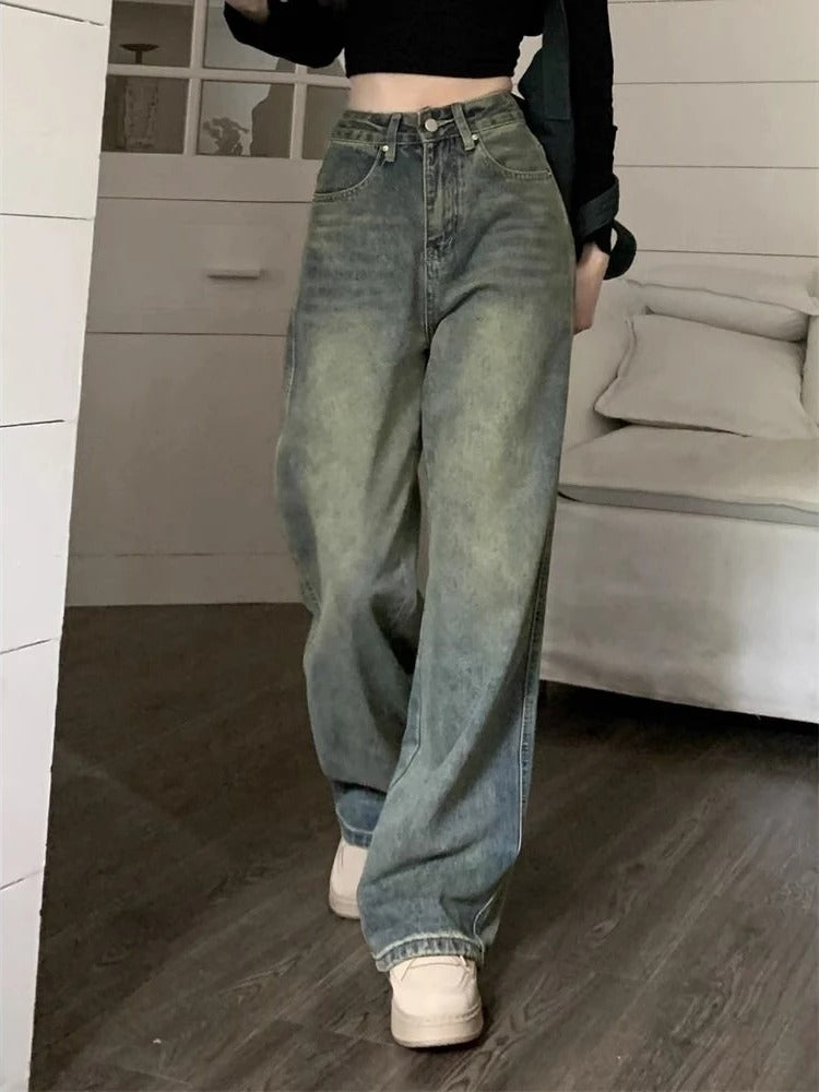 Women's Wide Leg Baggy Jeans