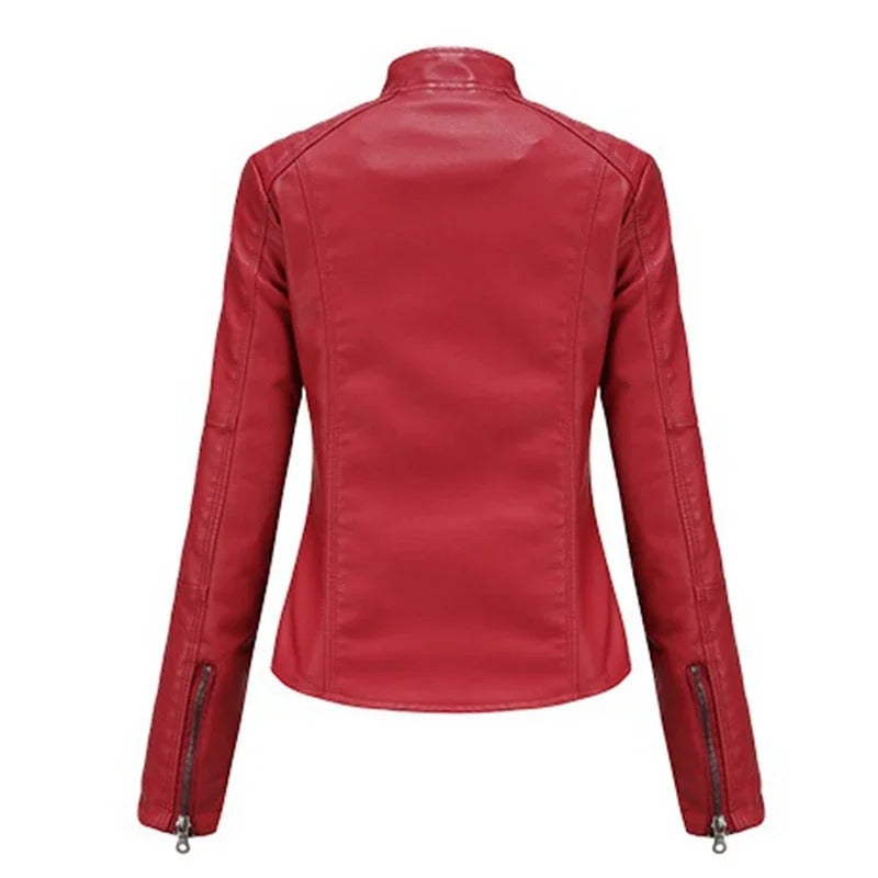 Olivia | Women's Faux Leather Jacket