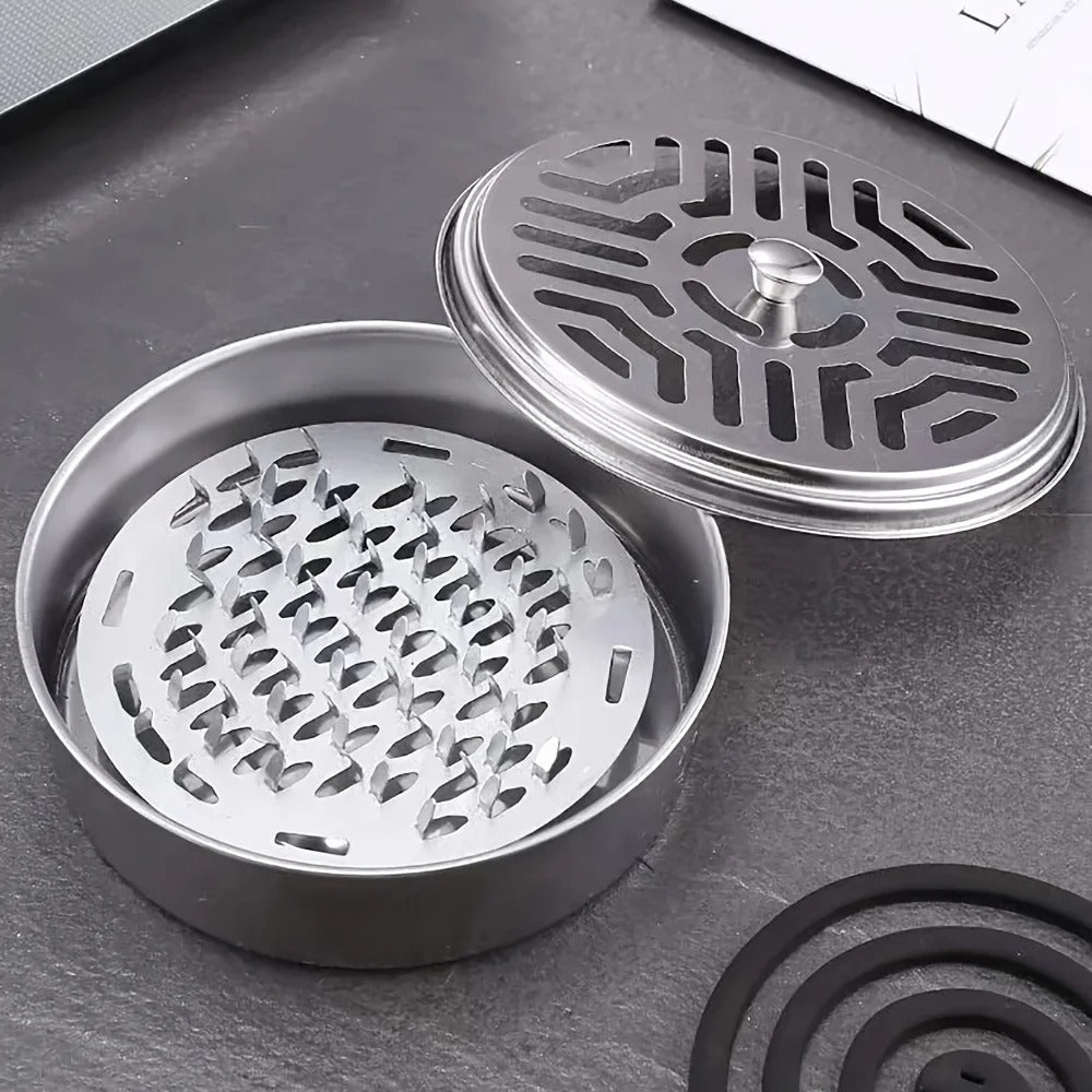 Mosquito Coil Holder With Cover