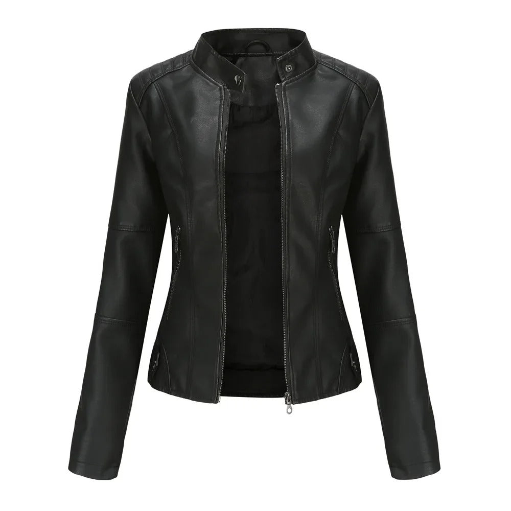 Olivia | Women's Faux Leather Jacket