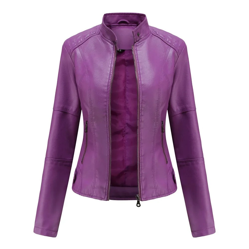 Olivia | Women's Faux Leather Jacket