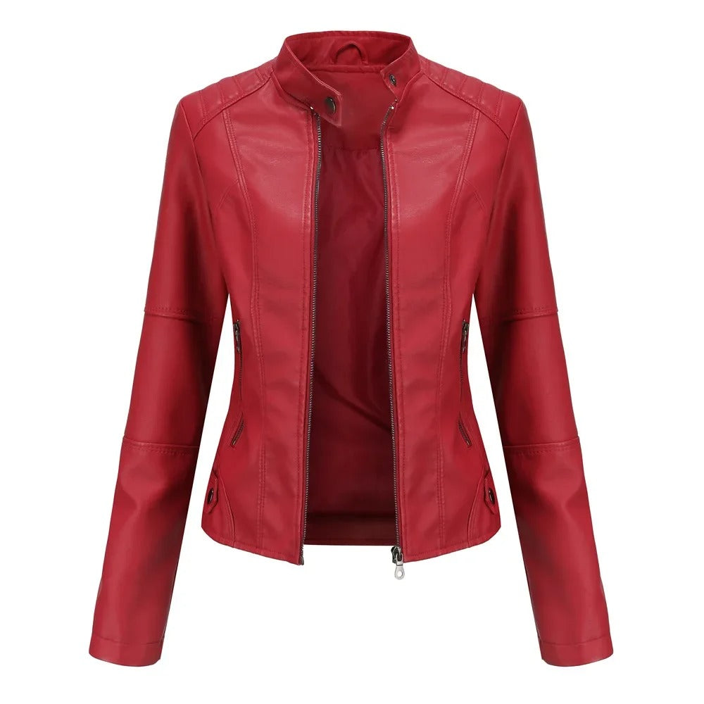 Olivia | Women's Faux Leather Jacket