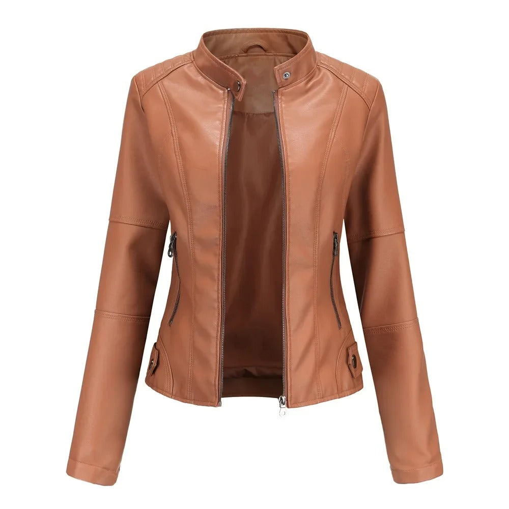 Olivia | Women's Faux Leather Jacket